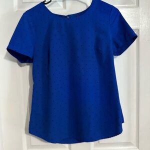 Elegant Blue Women's Top
